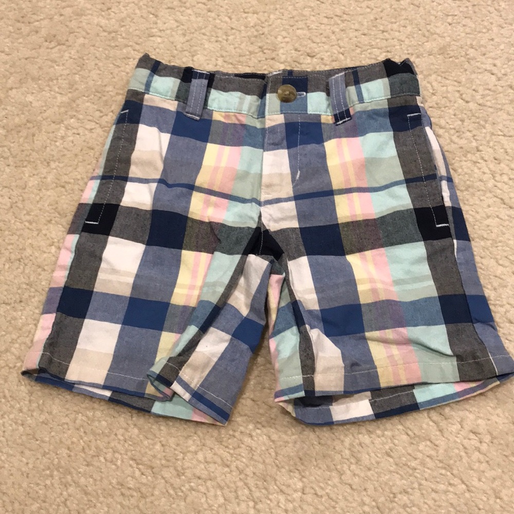 Janie and Jack Plaid Shorts